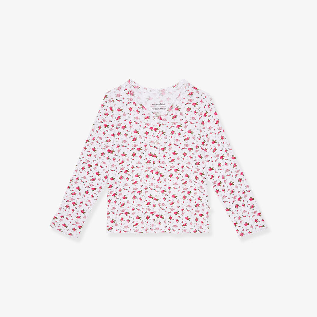 American Girl® Rosebud Pointelle Cardigan