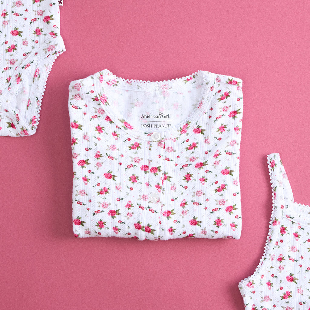 American Girl® Rosebud Pointelle Cardigan