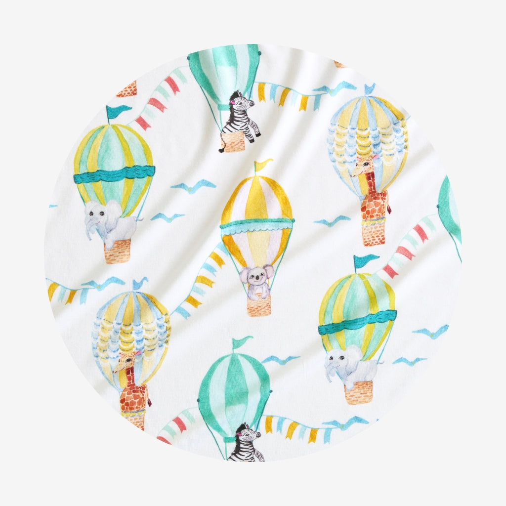Balloon Wonder Footie Zippered One Piece
