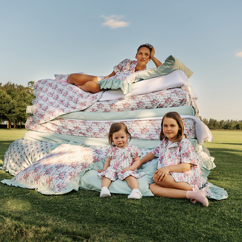 Trixie Flannelette Luxe Pajama Short Set