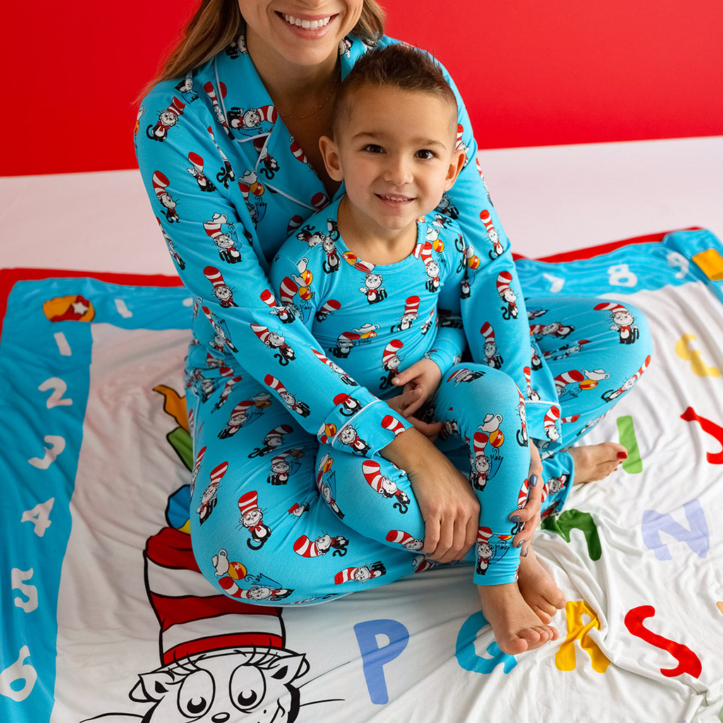 Dr. Seuss Cat in the Hat Women's Luxe Pajama Pant Set