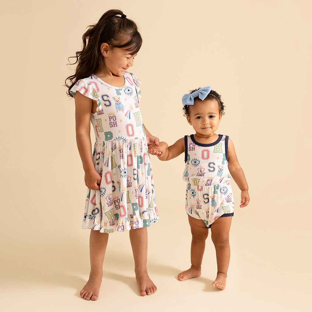 Brooke Ruffled Twirl Dress