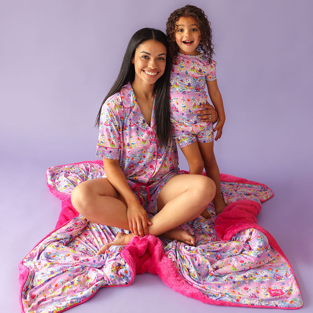 Lisa Frank® Ballerina Bunnies Classic Pajama Short Set