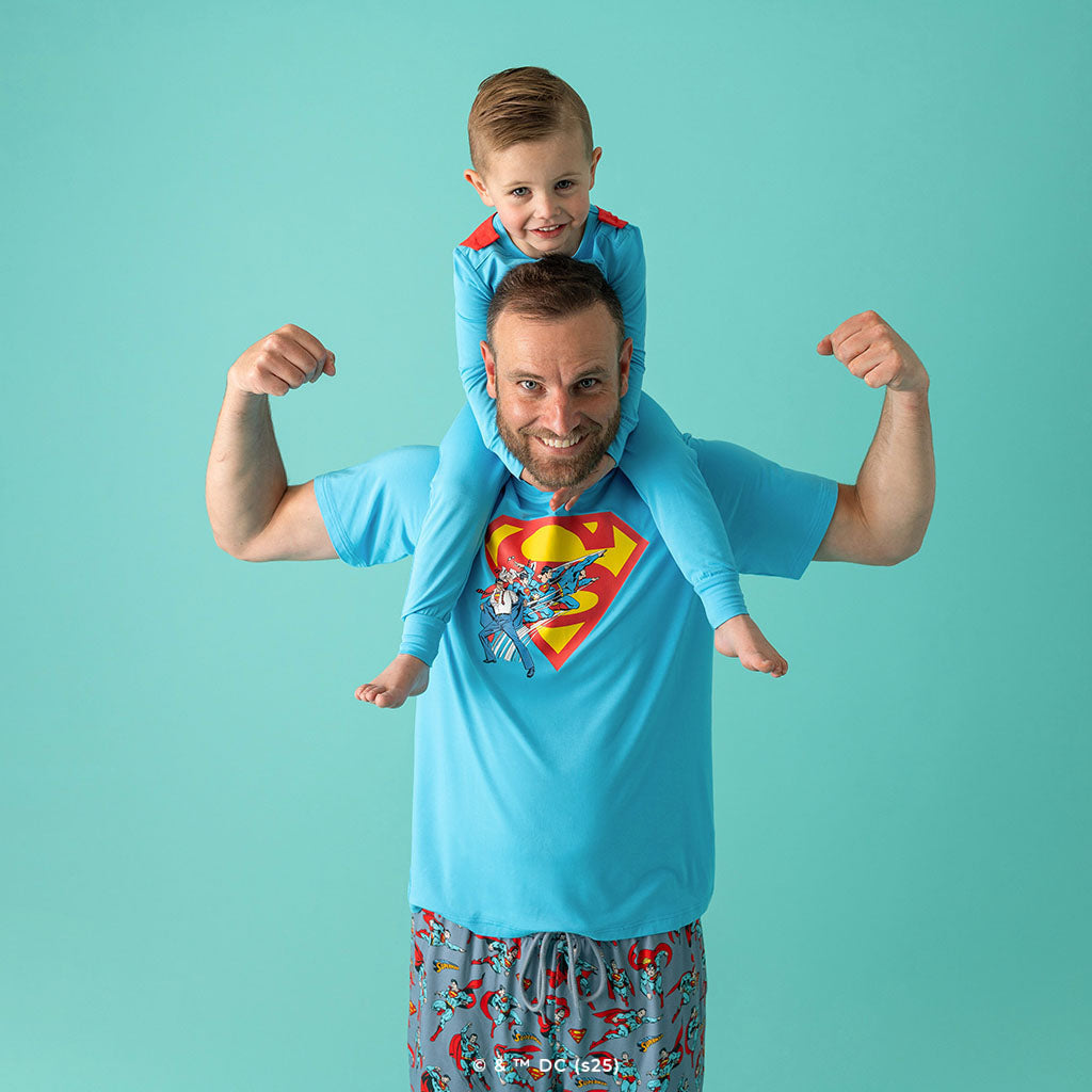 Comic Superman Men's Classic Graphic Tee