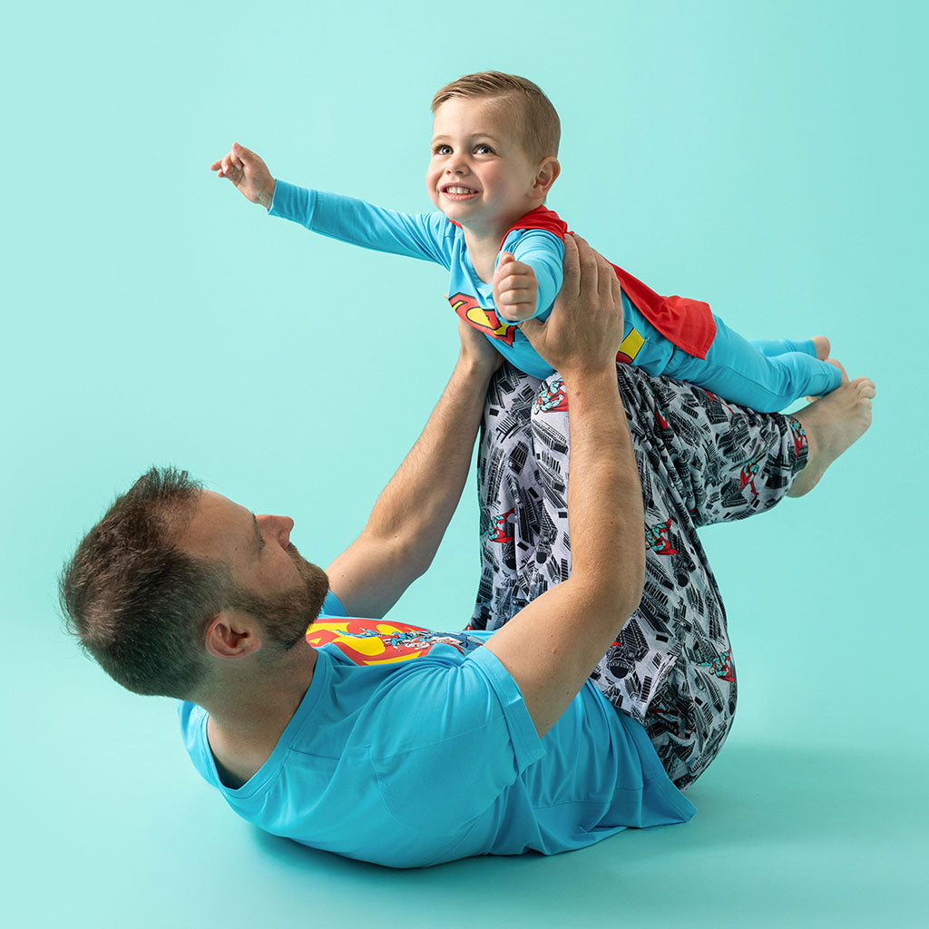 I Am Superman Cape Shirt & Pant Set