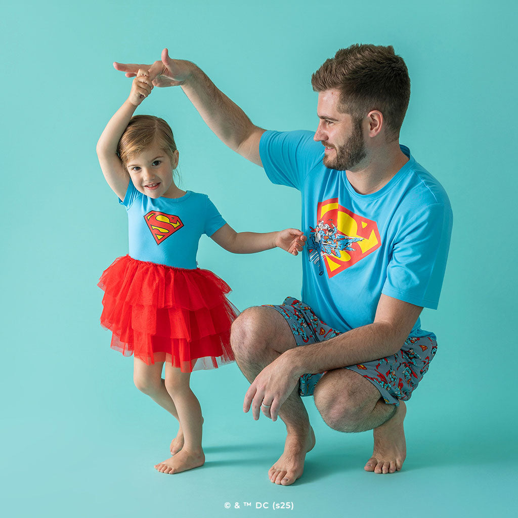 Comic Superman Men's Classic Graphic Tee