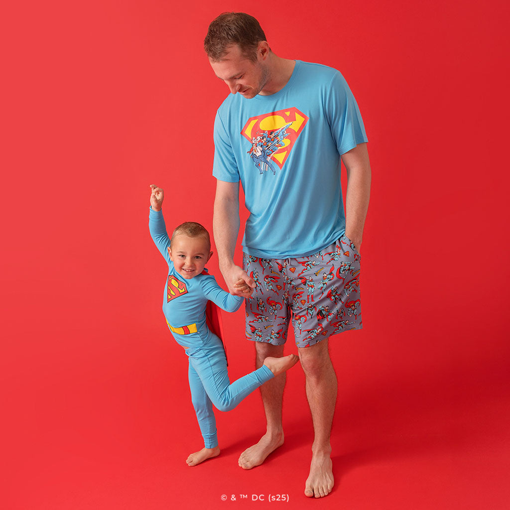 Comic Superman Men's Classic Graphic Tee
