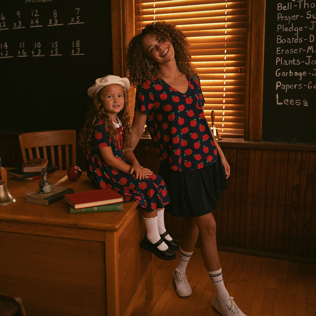 Lilian Collared Twirl Dress