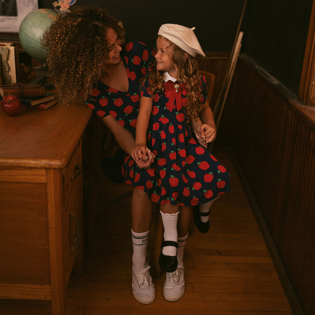Lilian Collared Twirl Dress