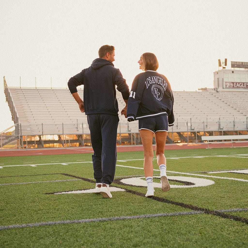 Varsity Navy Adult Fleece Joggers
