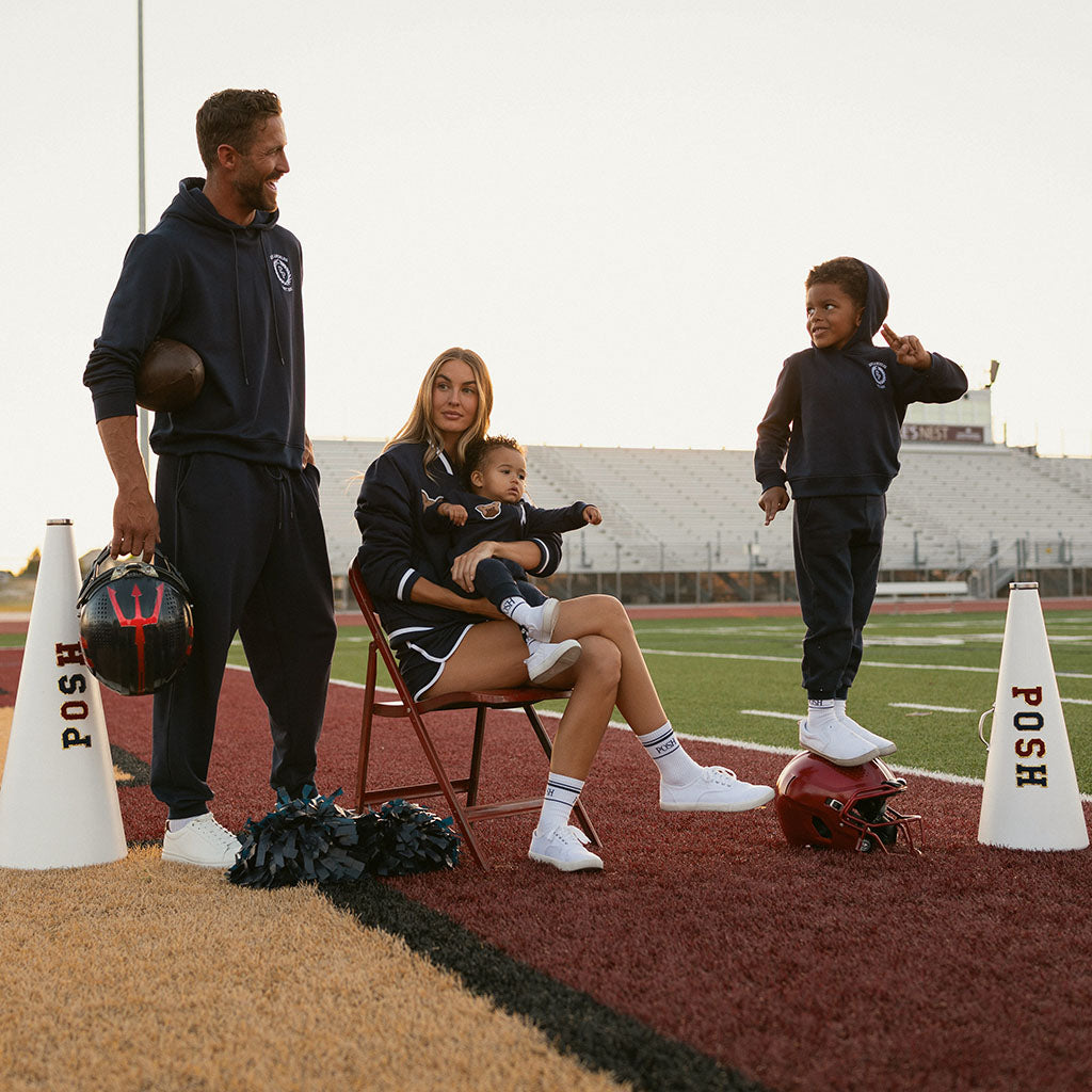 Varsity Navy Adult Fleece Joggers