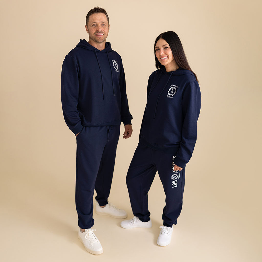 Varsity Navy Adult Fleece Joggers