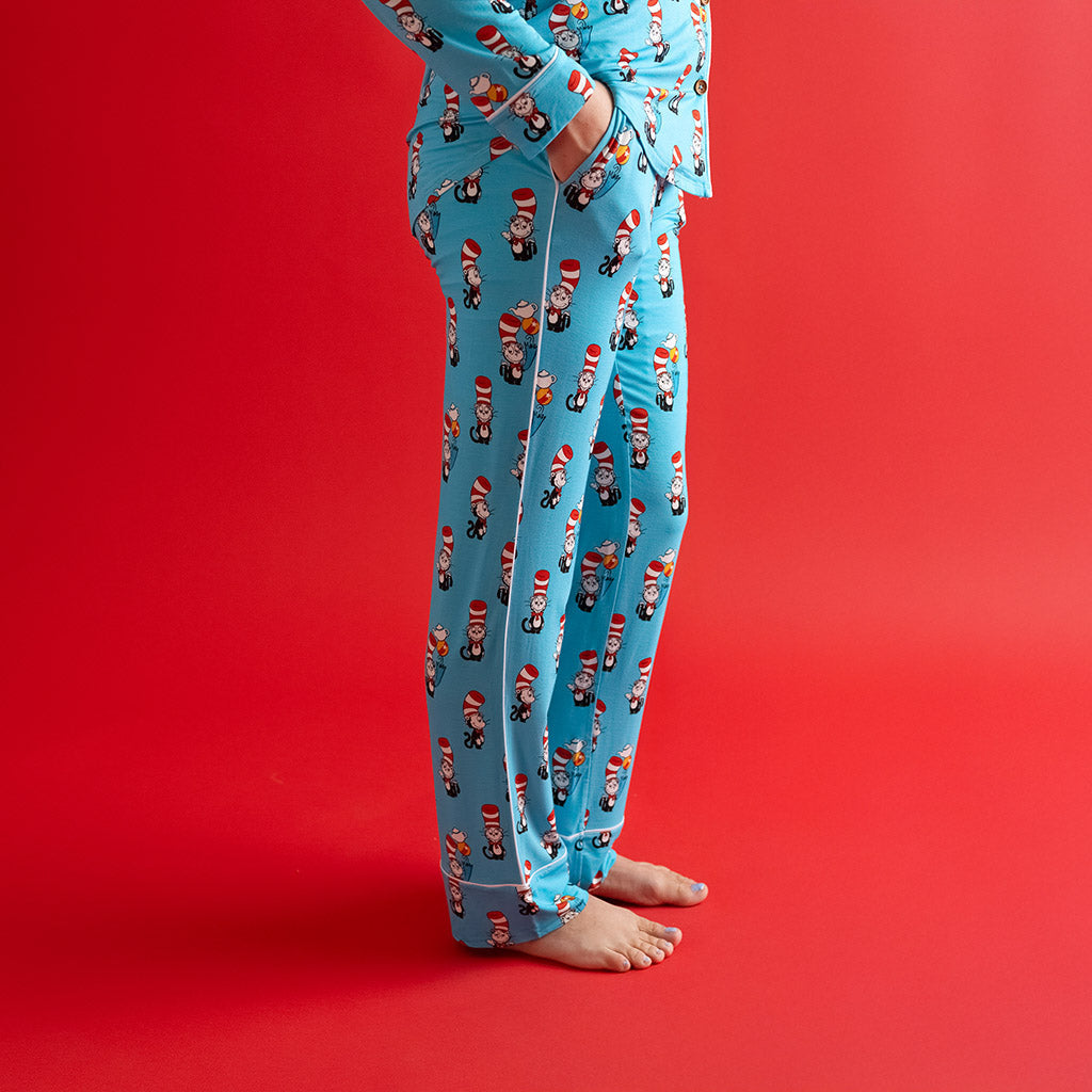 Dr. Seuss Cat in the Hat Women's Luxe Pajama Pant Set