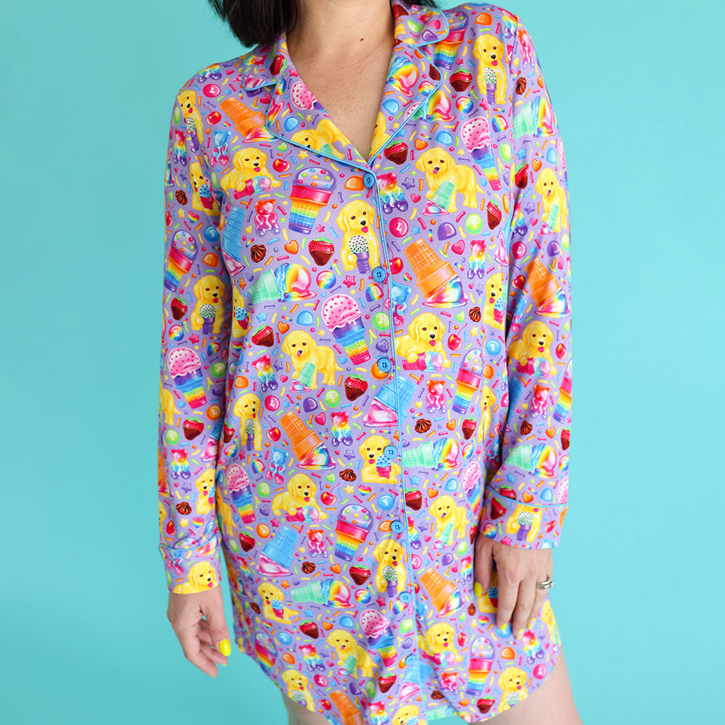 Lisa Frank® Casey & Caymus Women's Luxe Sleep Shirt