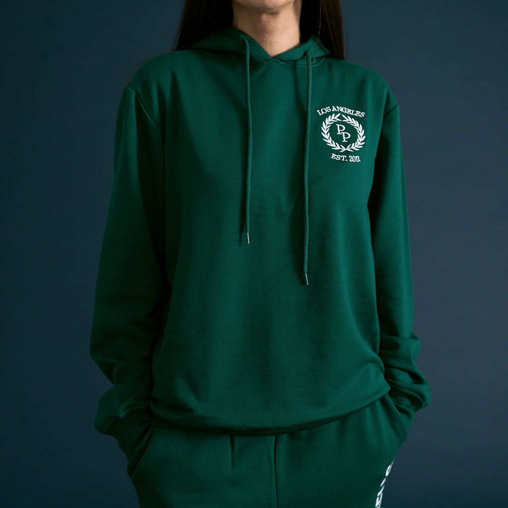 Varsity Green Adult Fleece Hoodie