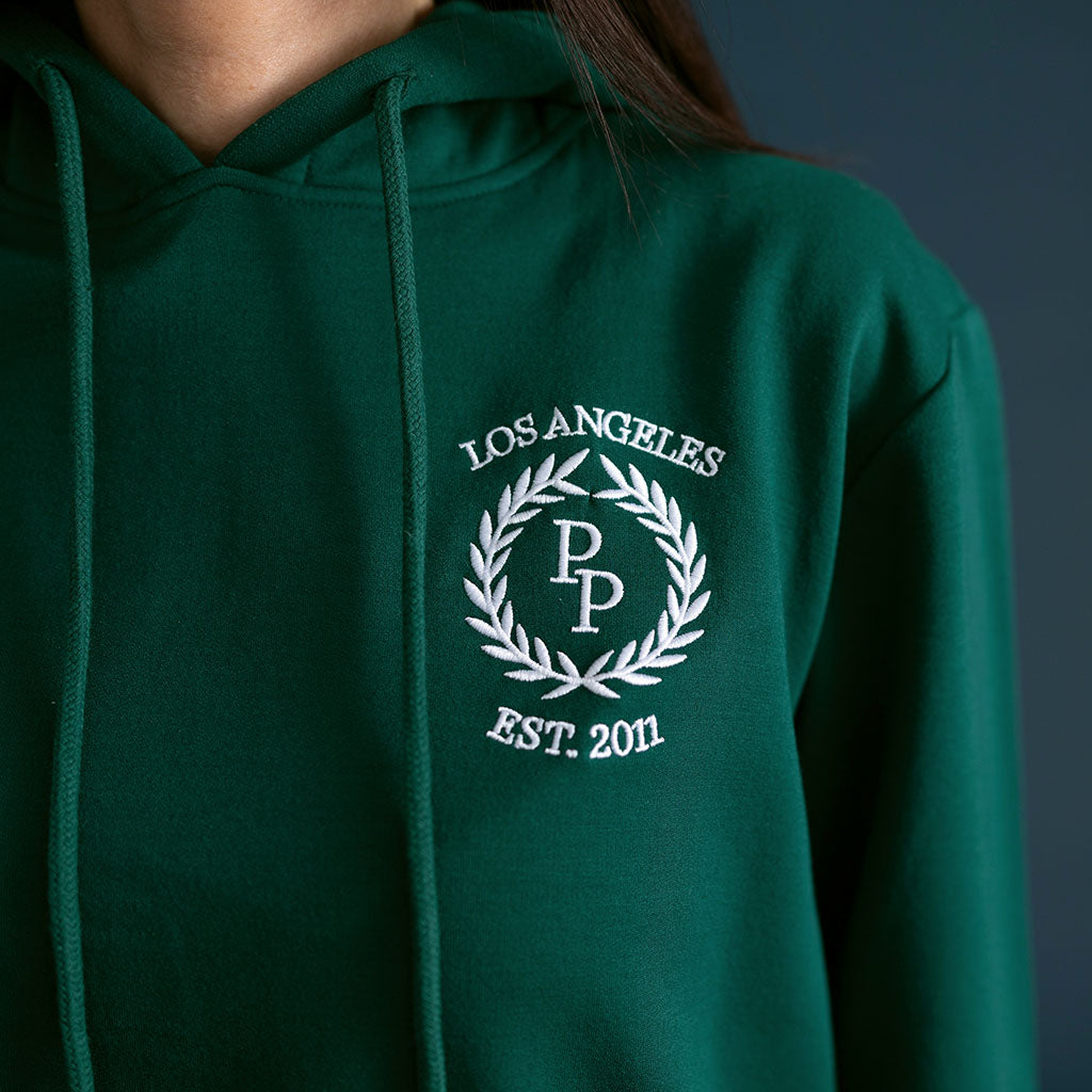 Varsity Green Adult Fleece Hoodie
