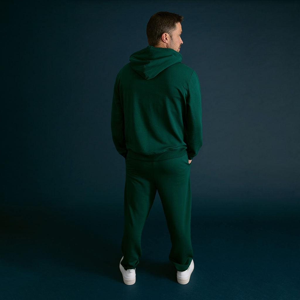 Varsity Green Adult Fleece Hoodie