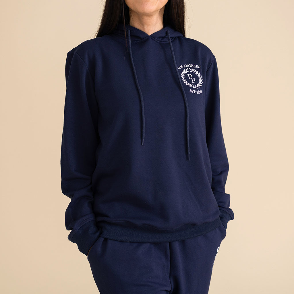 Varsity Navy Adult Fleece Hoodie