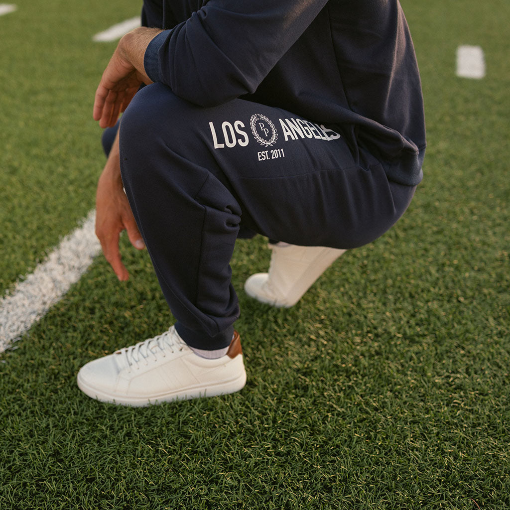 Varsity Navy Adult Fleece Joggers