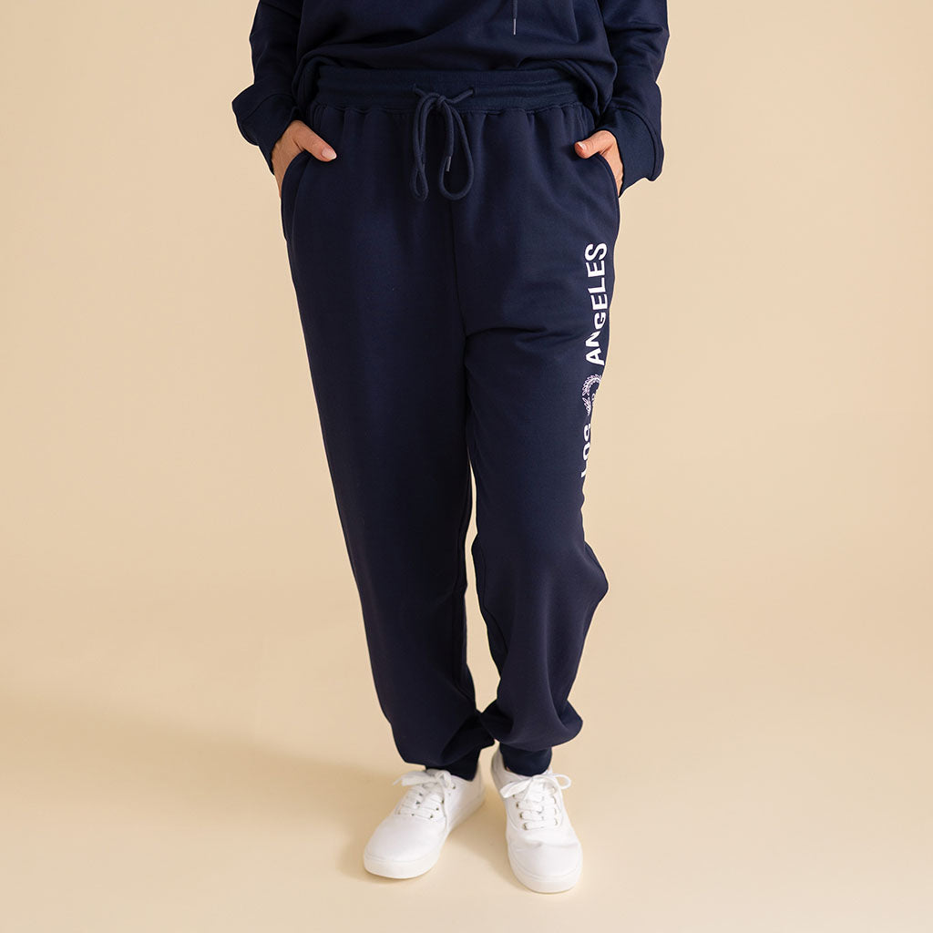 Varsity Navy Adult Fleece Joggers