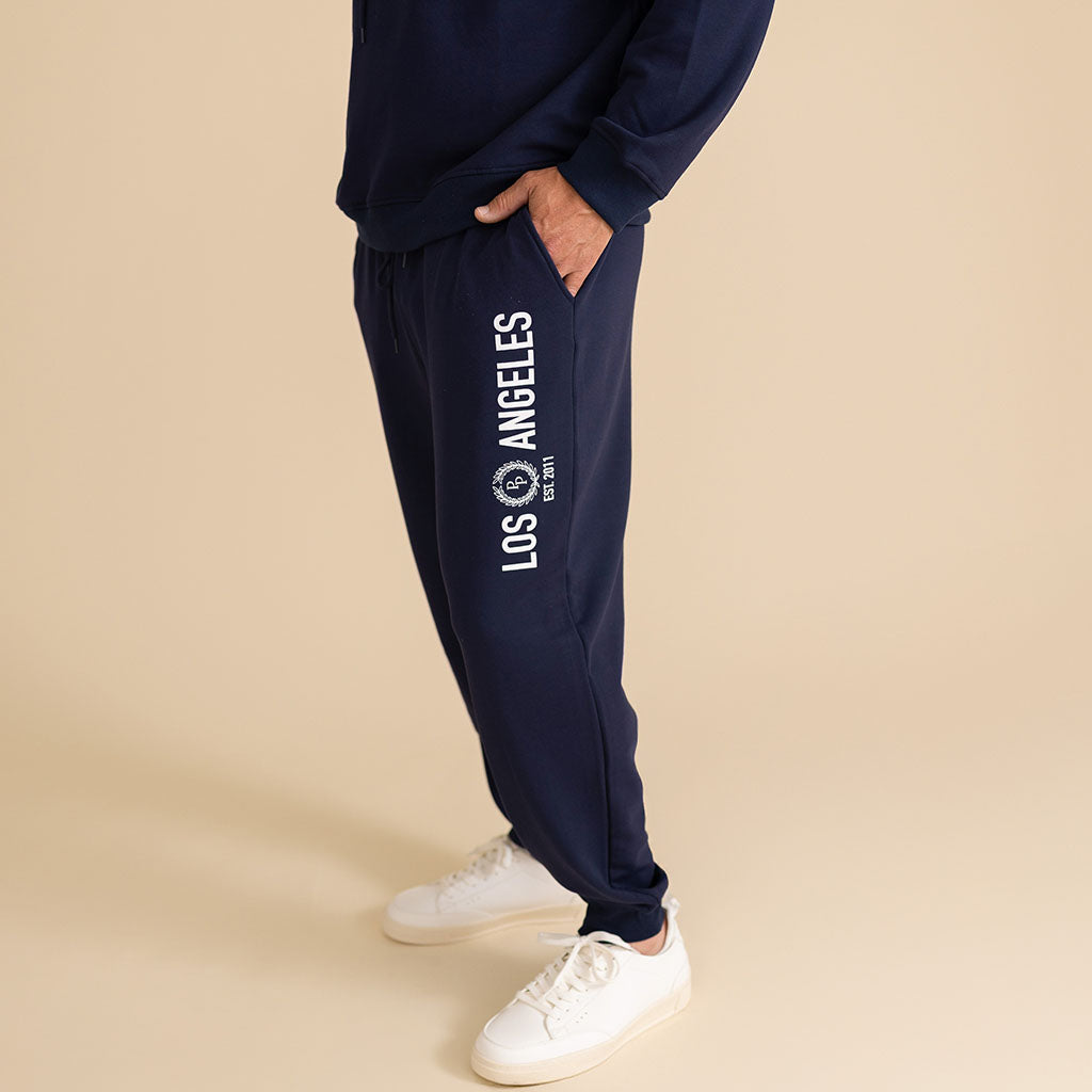 Varsity Navy Adult Fleece Joggers