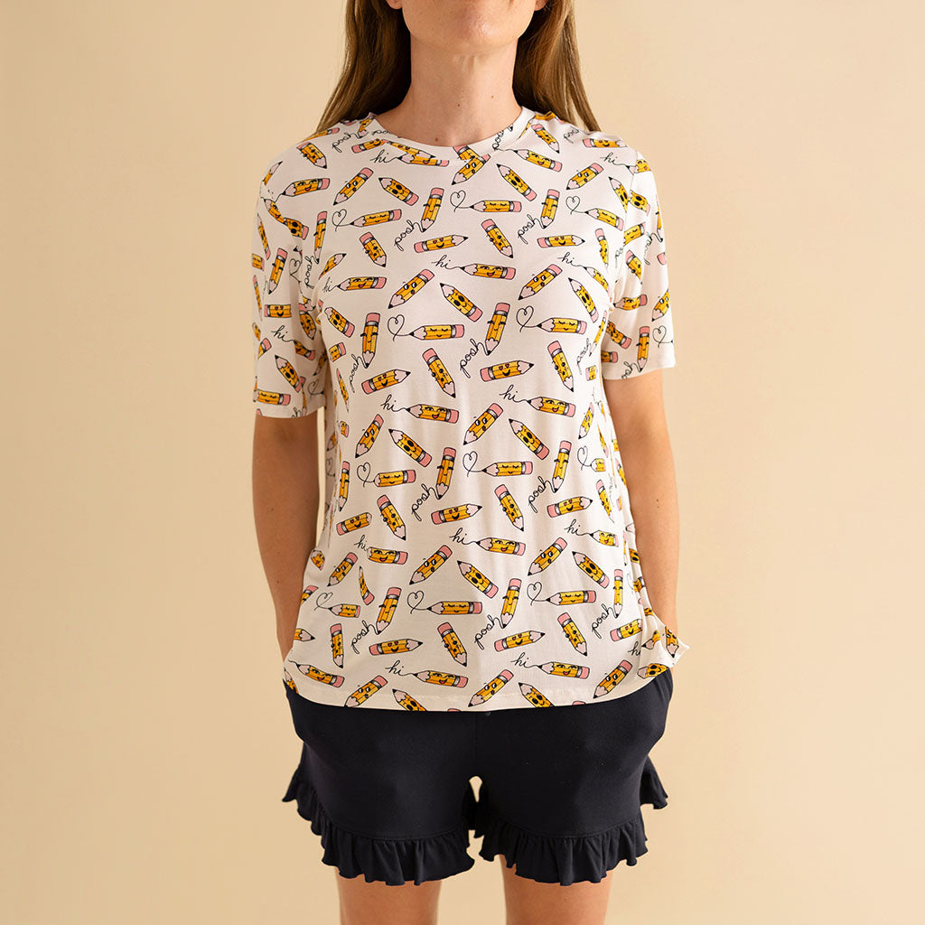 Posh Pencils Women's Loose Tee