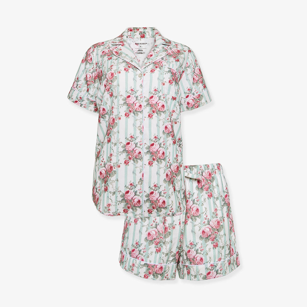 Trixie Women's Flannelette Short Pajama Set
