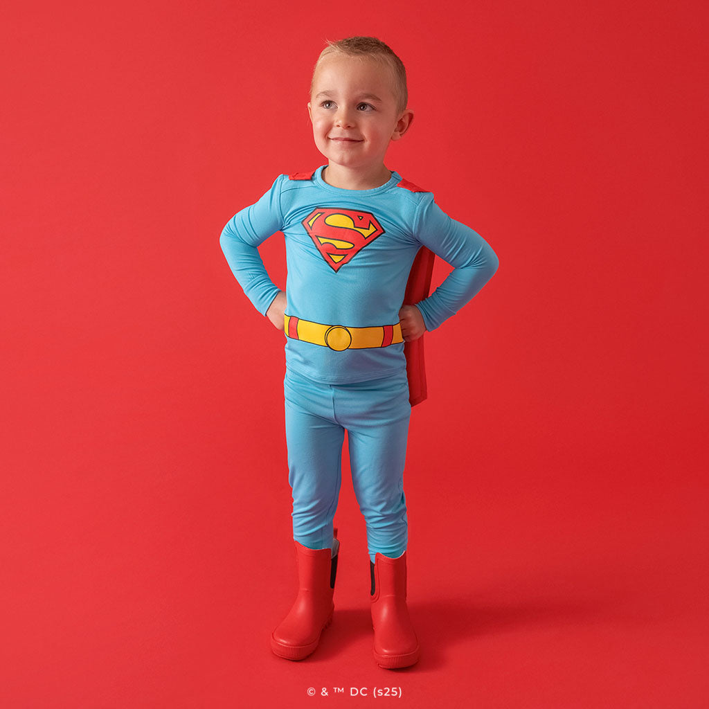 I Am Superman Cape Shirt & Pant Set
