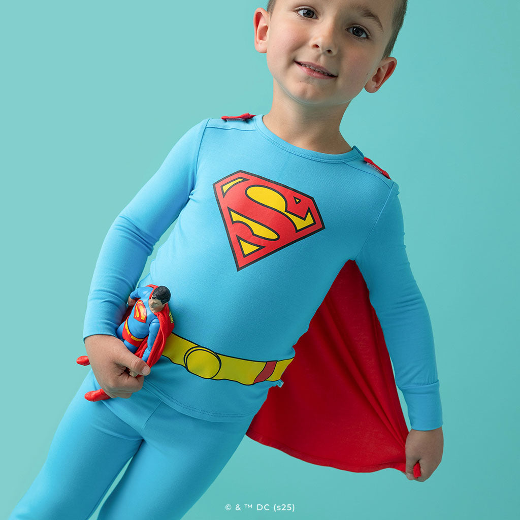 I Am Superman Cape Shirt & Pant Set