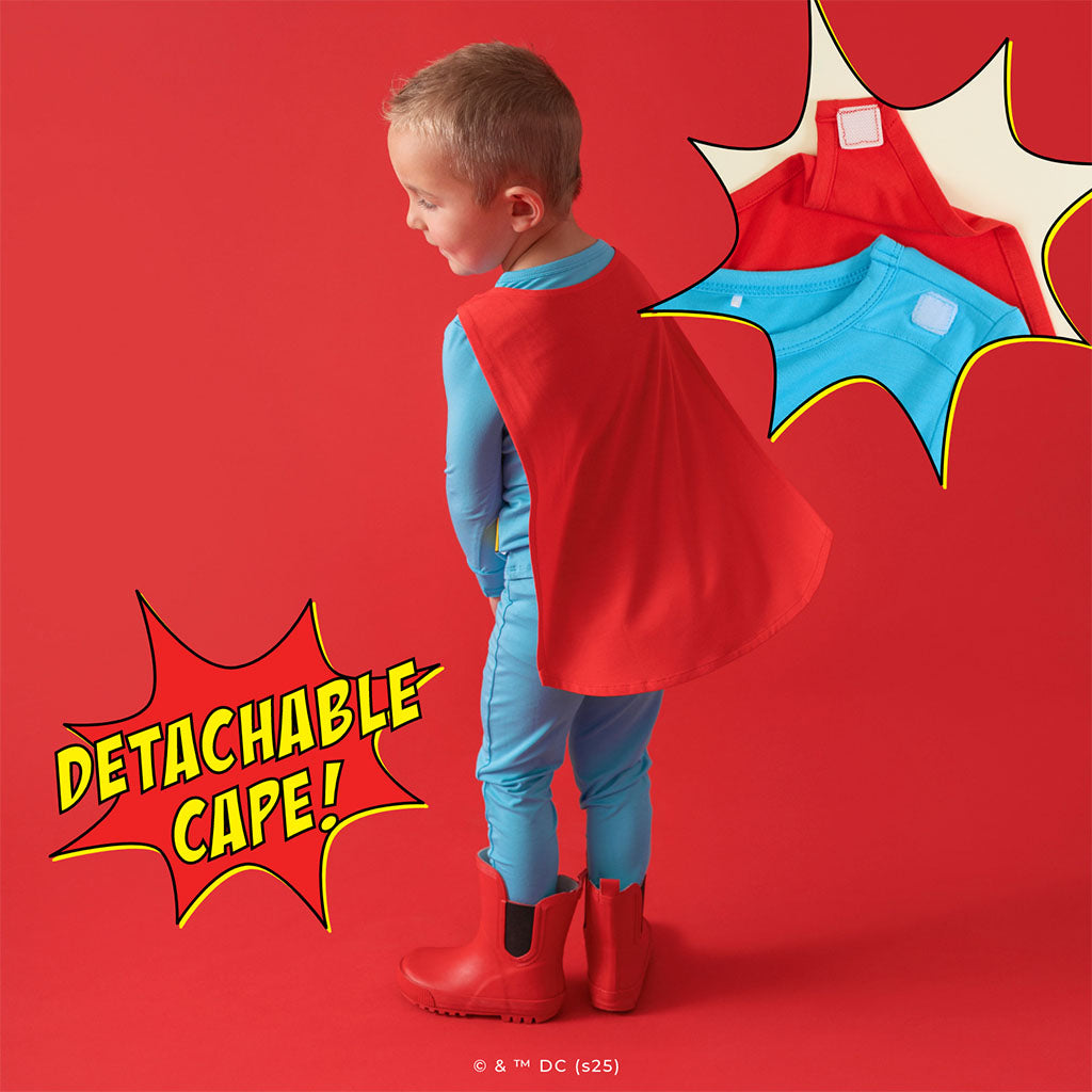 I Am Superman Cape Shirt & Pant Set