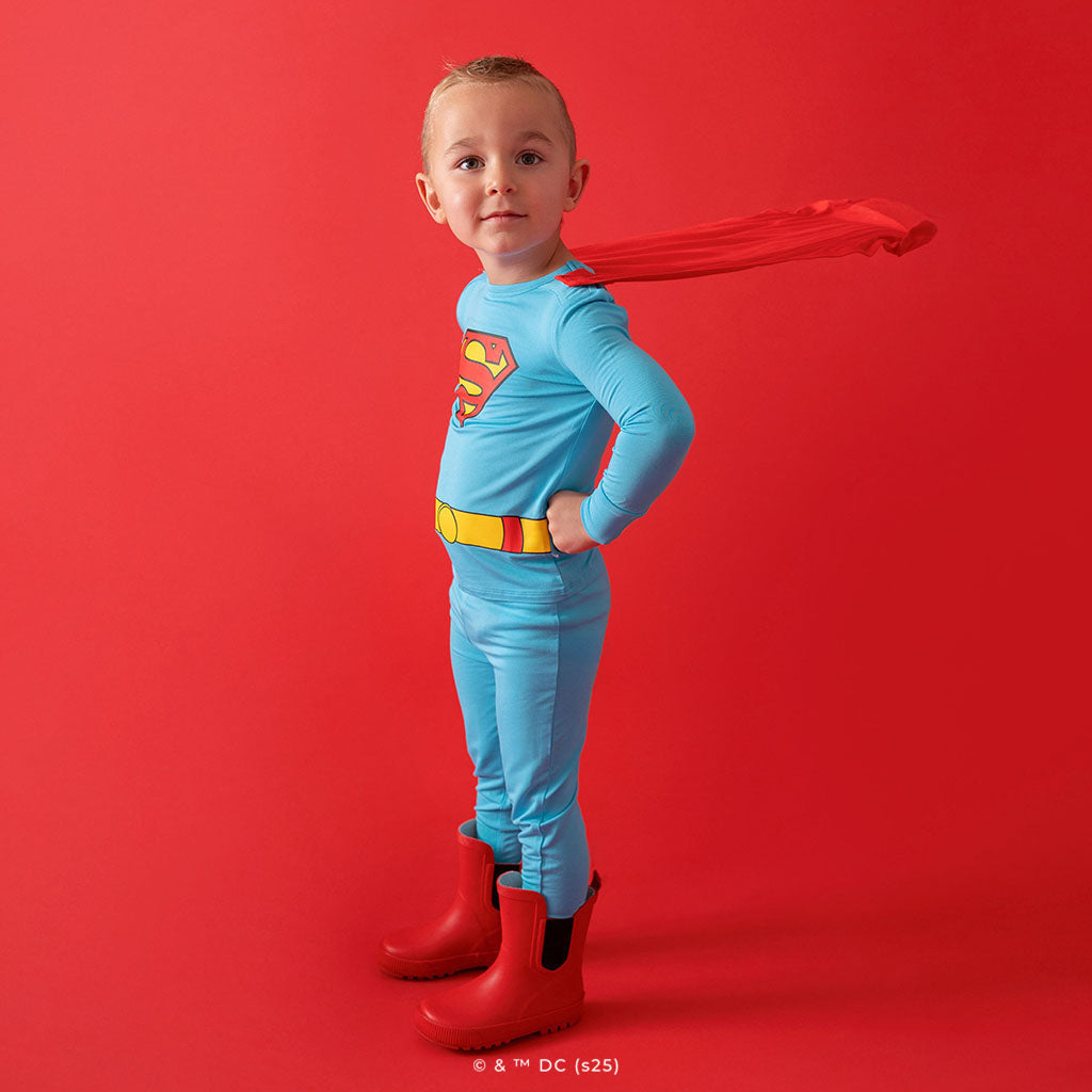 I Am Superman Cape Shirt & Pant Set