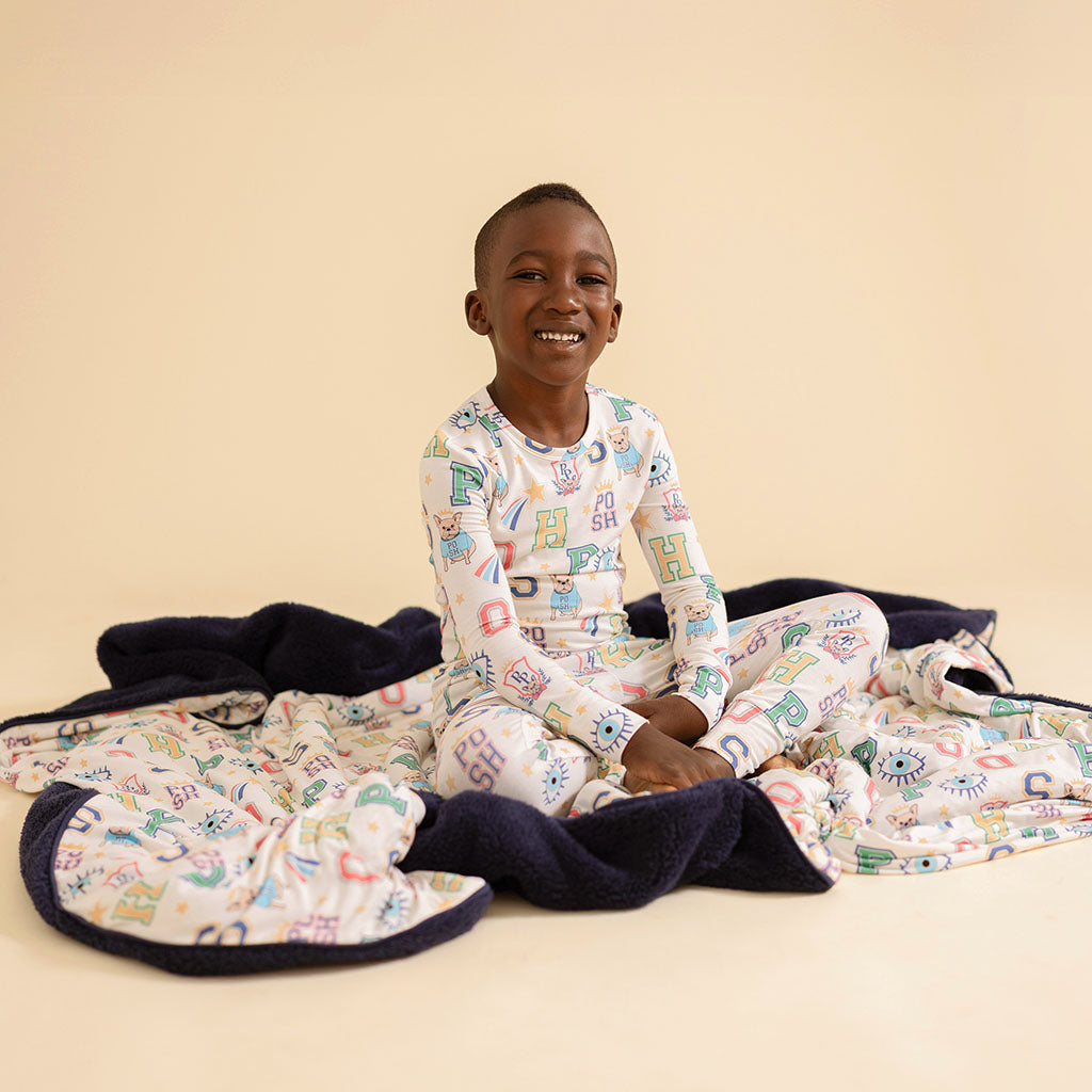 Brooke Luxe Plush Patoo® Blanket