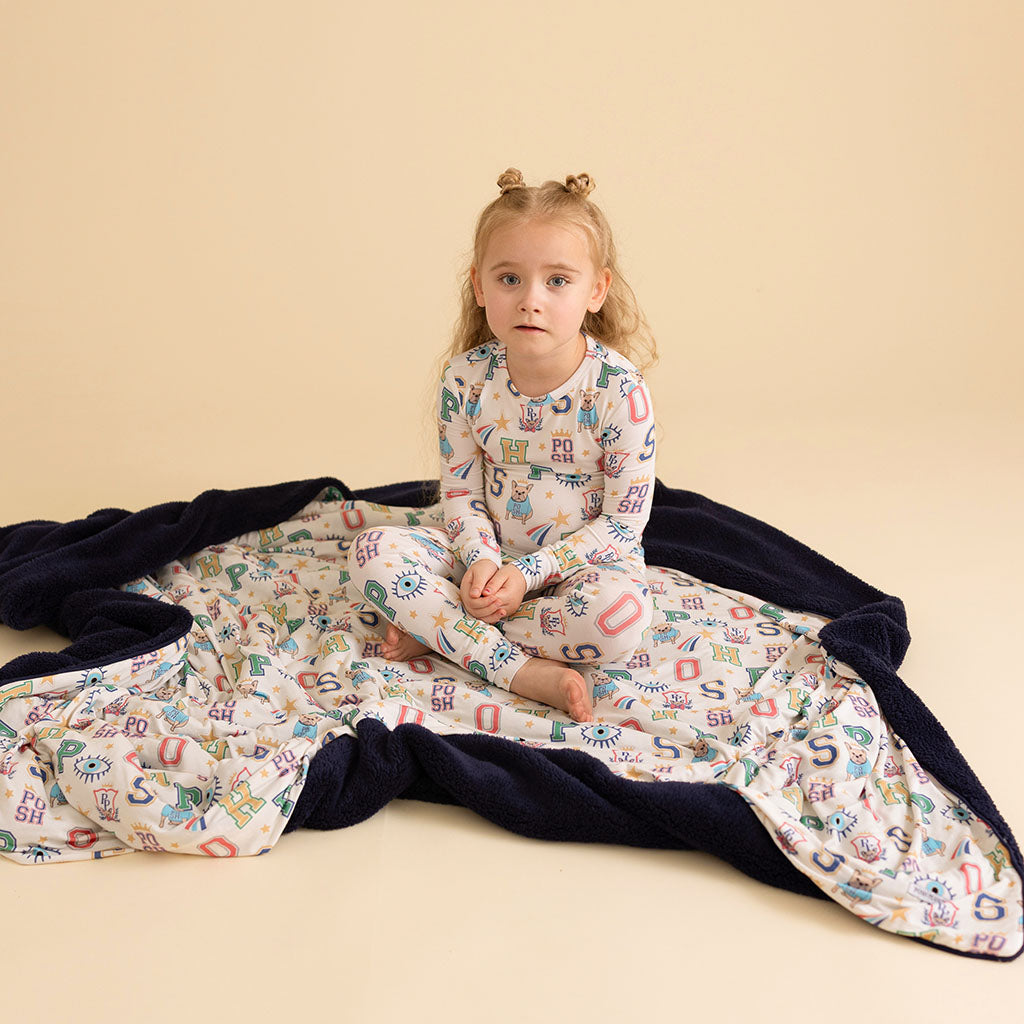 Brooke Luxe Plush Patoo® Blanket