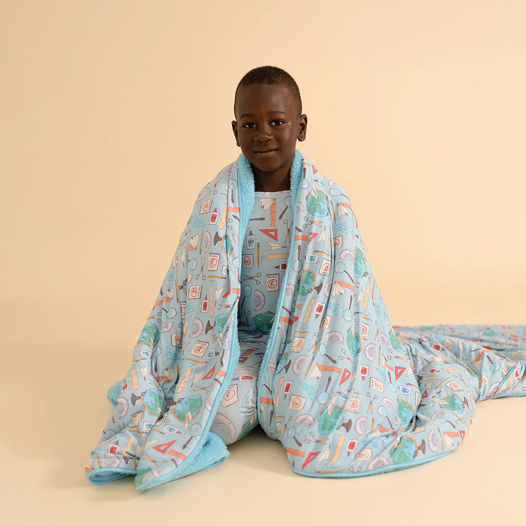 Steve Luxe Plush Patoo® Blanket