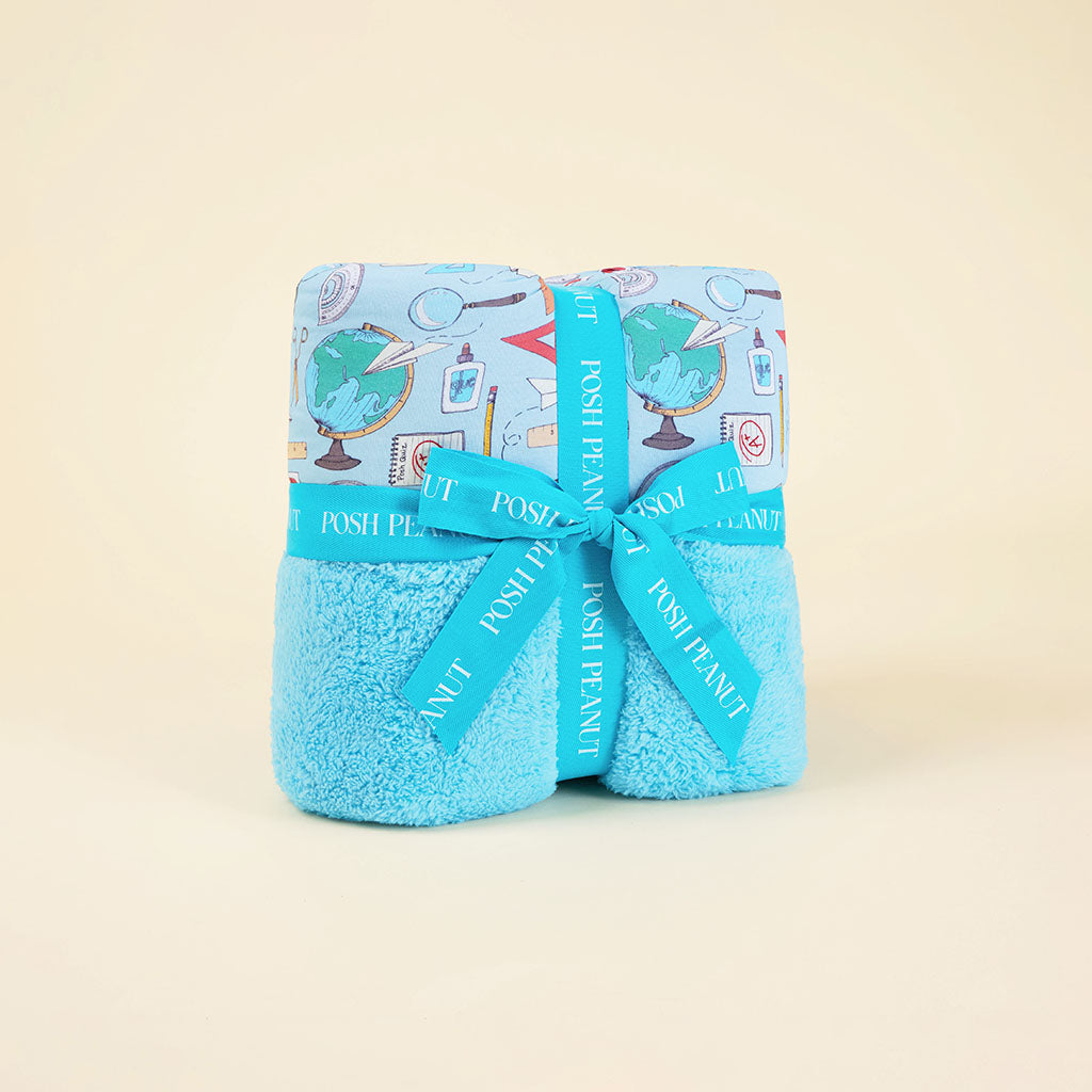 Steve Luxe Plush Patoo® Blanket