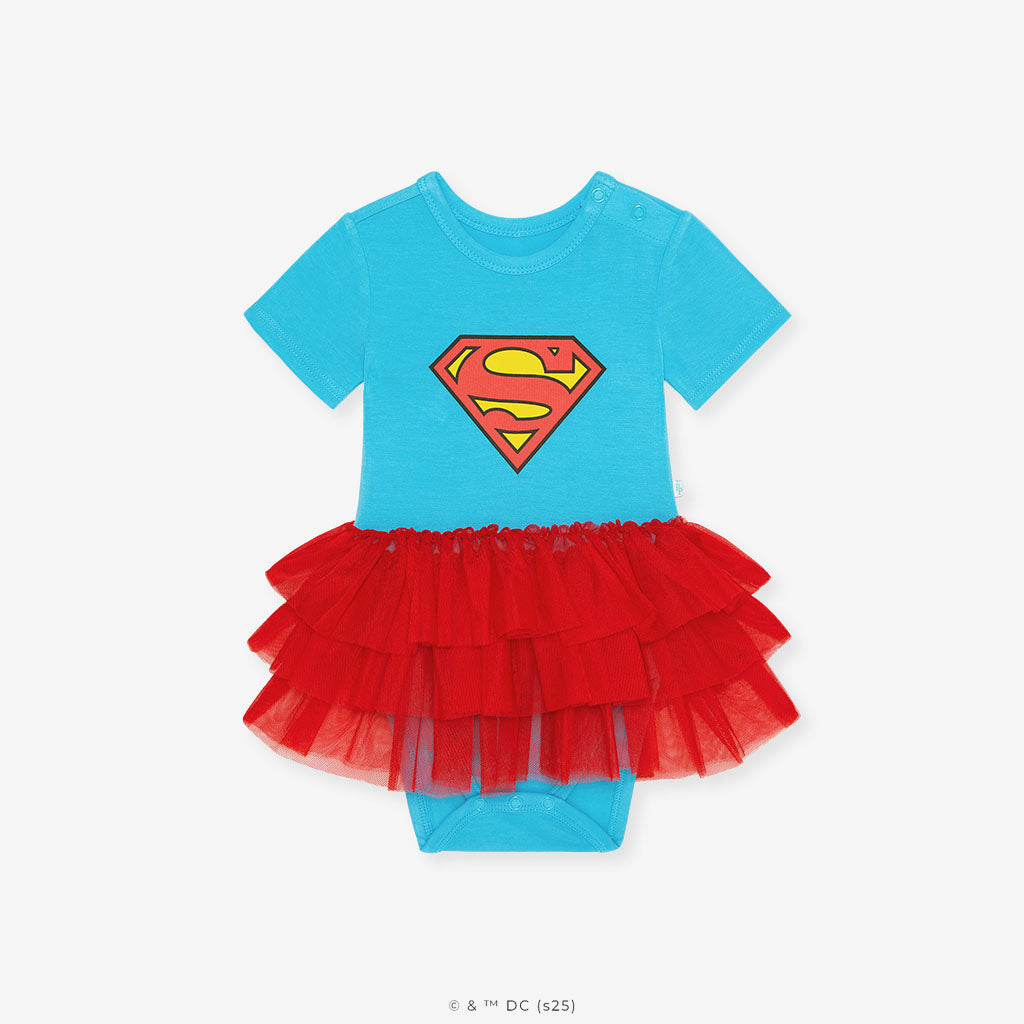 I Am Superman Tulle Skirt Bodysuit Dress