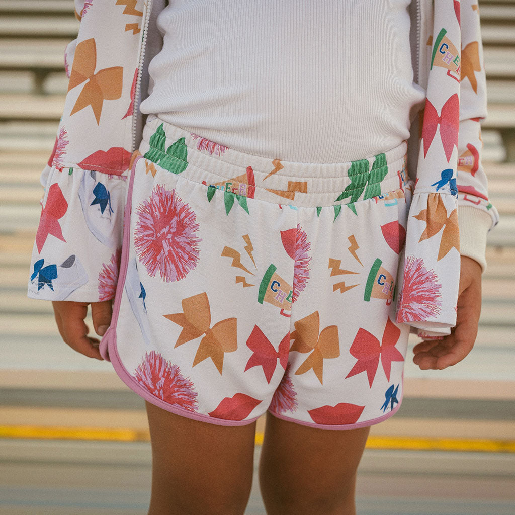 Sabrina French Terry Varsity Shorts