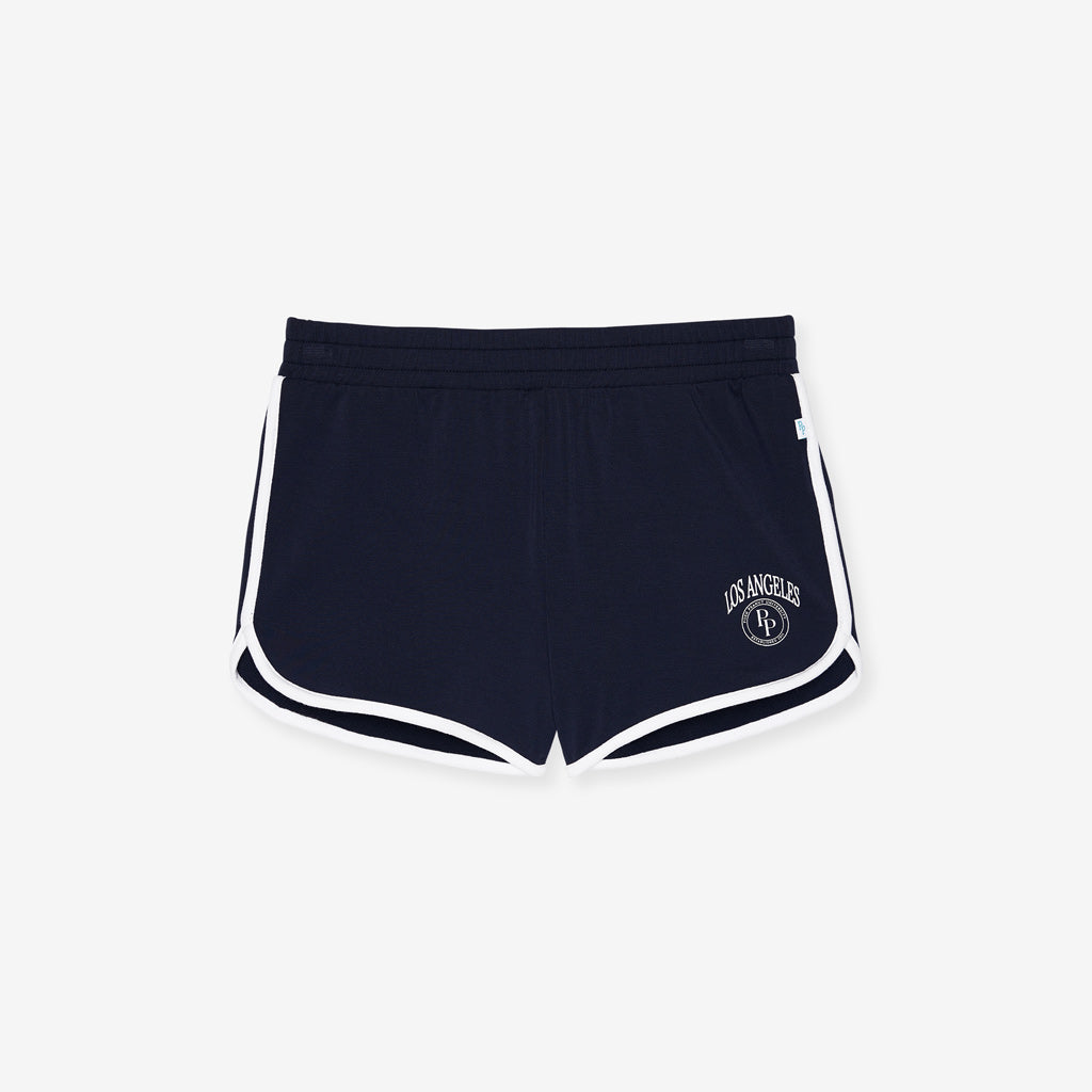 Varsity Navy French Terry Varsity Shorts