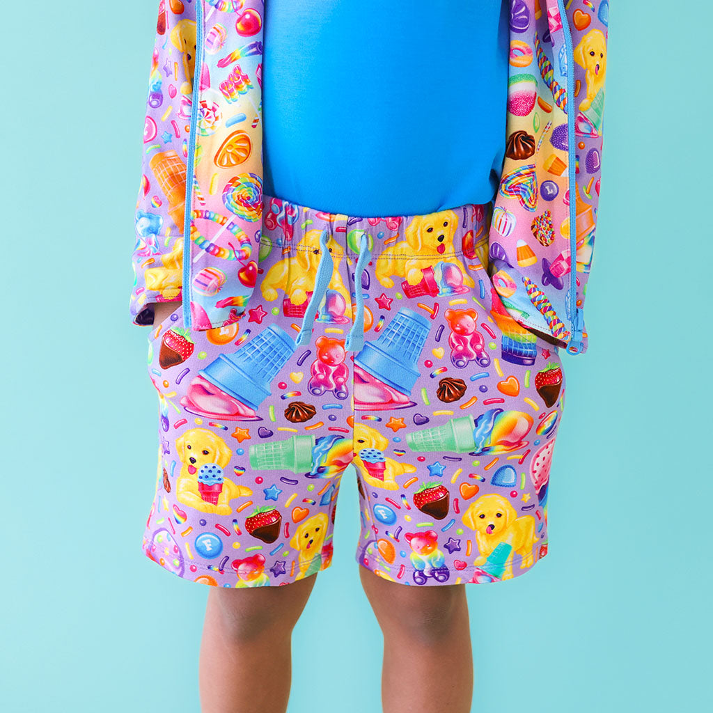 Lisa Frank® Casey & Caymus French Terry Shorts