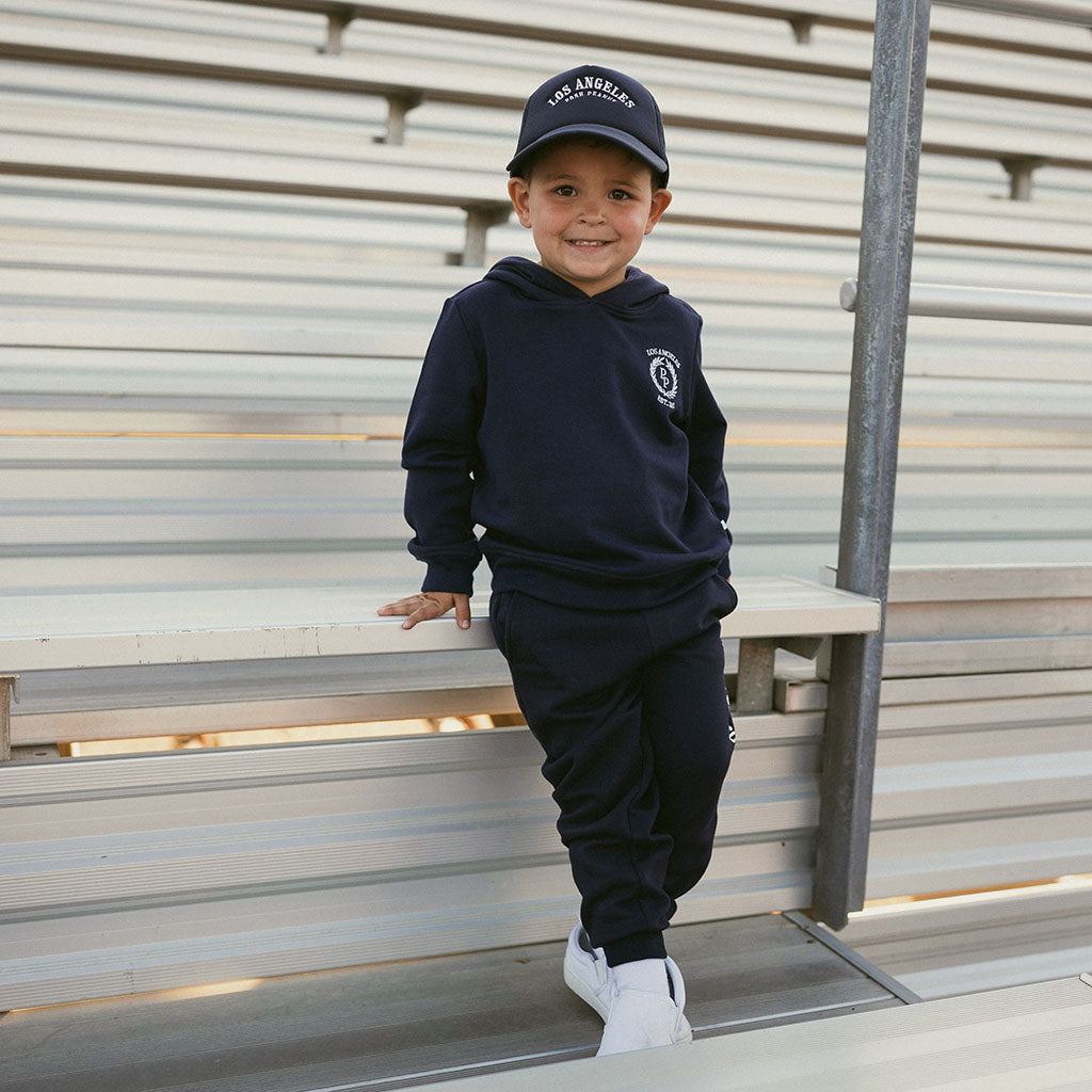 Varsity Navy Fleece Joggers