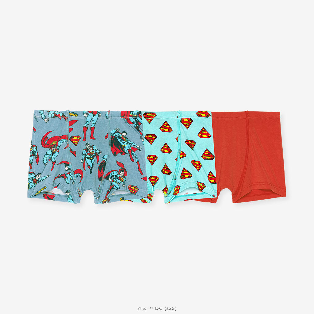 Superman Boys' Boxer Brief Set