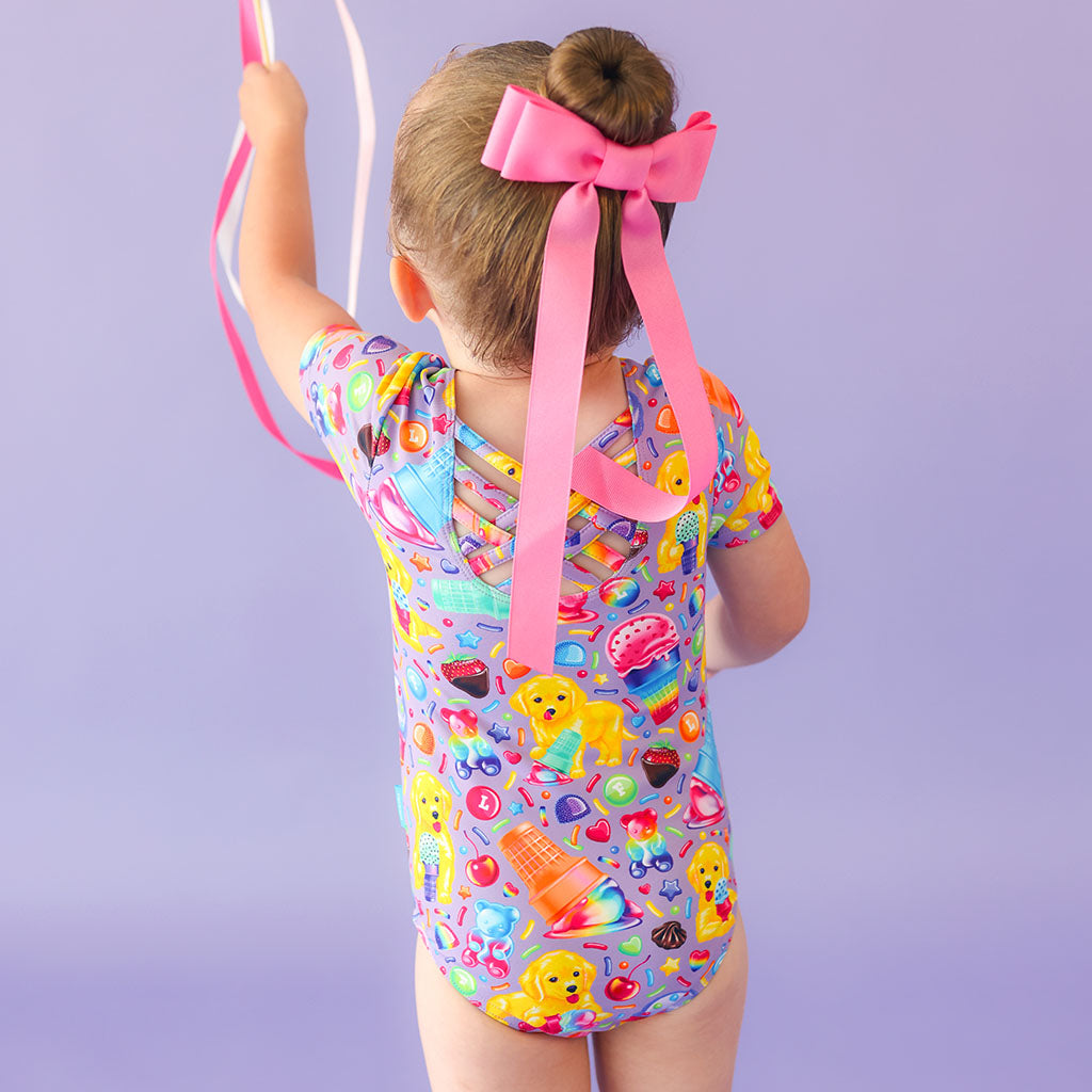 Lisa Frank® Casey & Caymus Criss-Cross Leotard