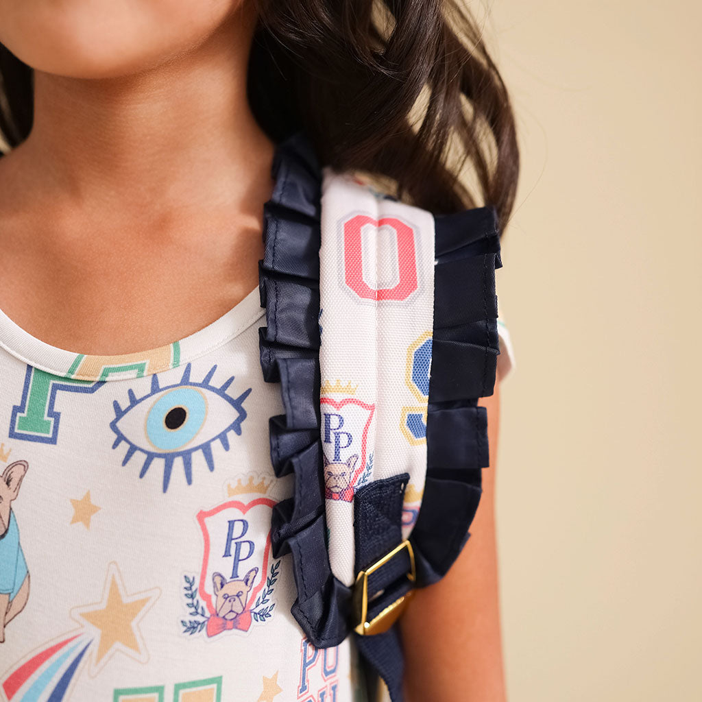 Brooke Ruffled Mini Backpack