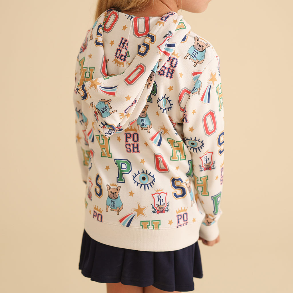 Brooke French Terry Zippered Hoodie