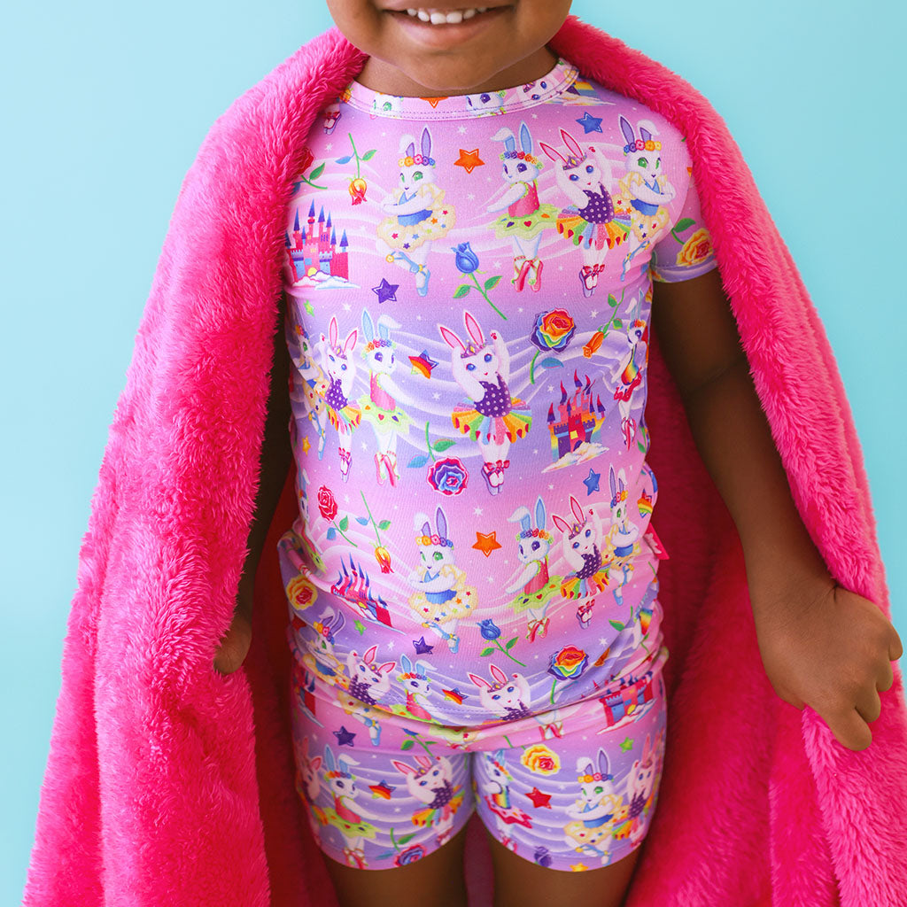 Lisa Frank® Ballerina Bunnies Classic Pajama Short Set