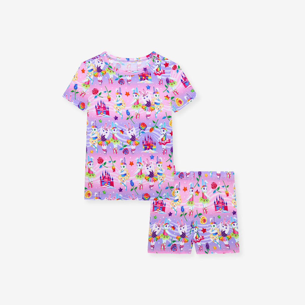 Lisa Frank® Ballerina Bunnies Classic Pajama Short Set