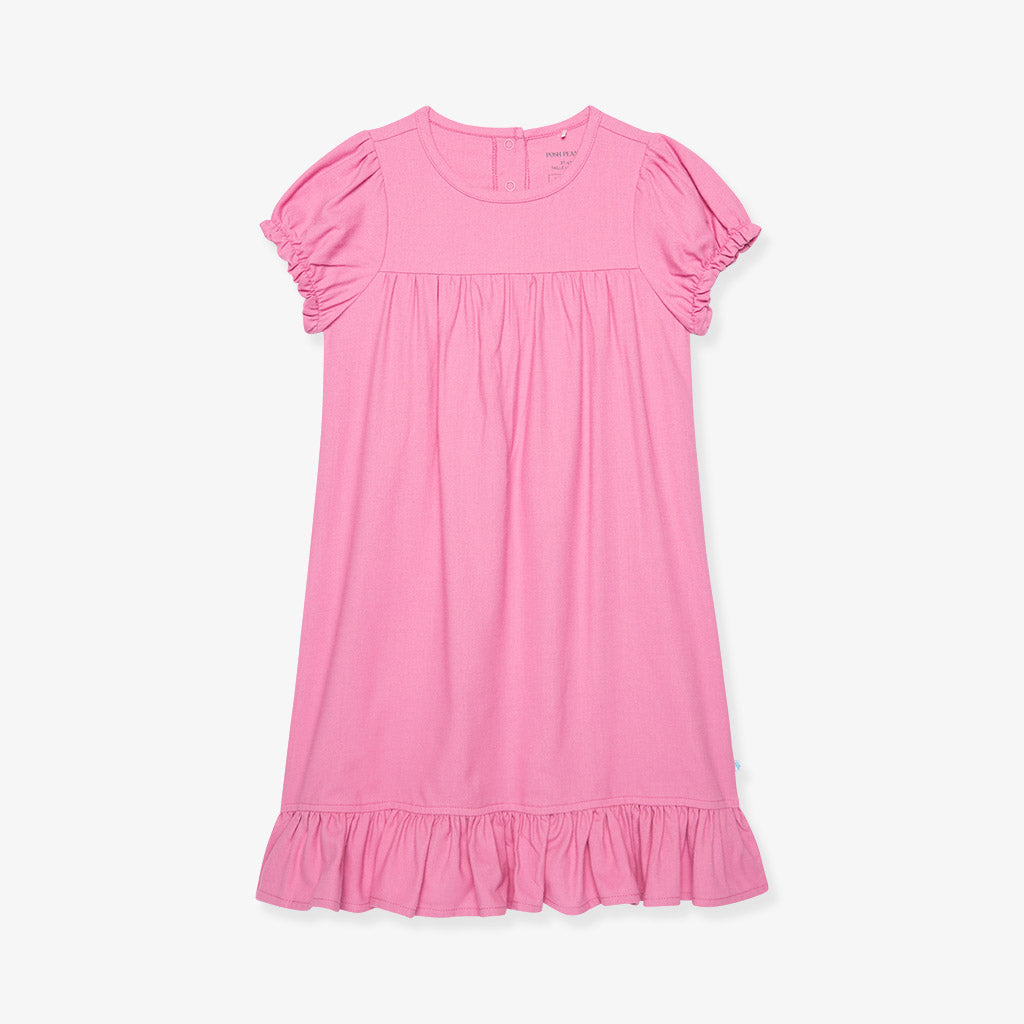 Cruisin' Pink Flannelette Nightgown