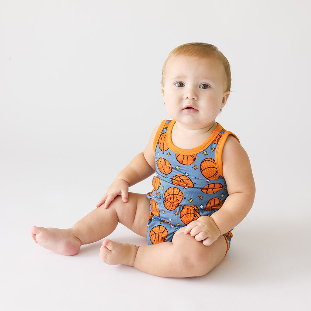 Slam Dunk Varsity Romper