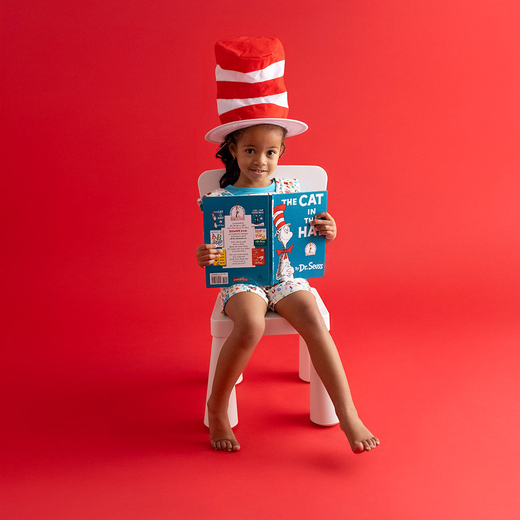 Dr. Seuss Good Fun French Terry Short Overalls