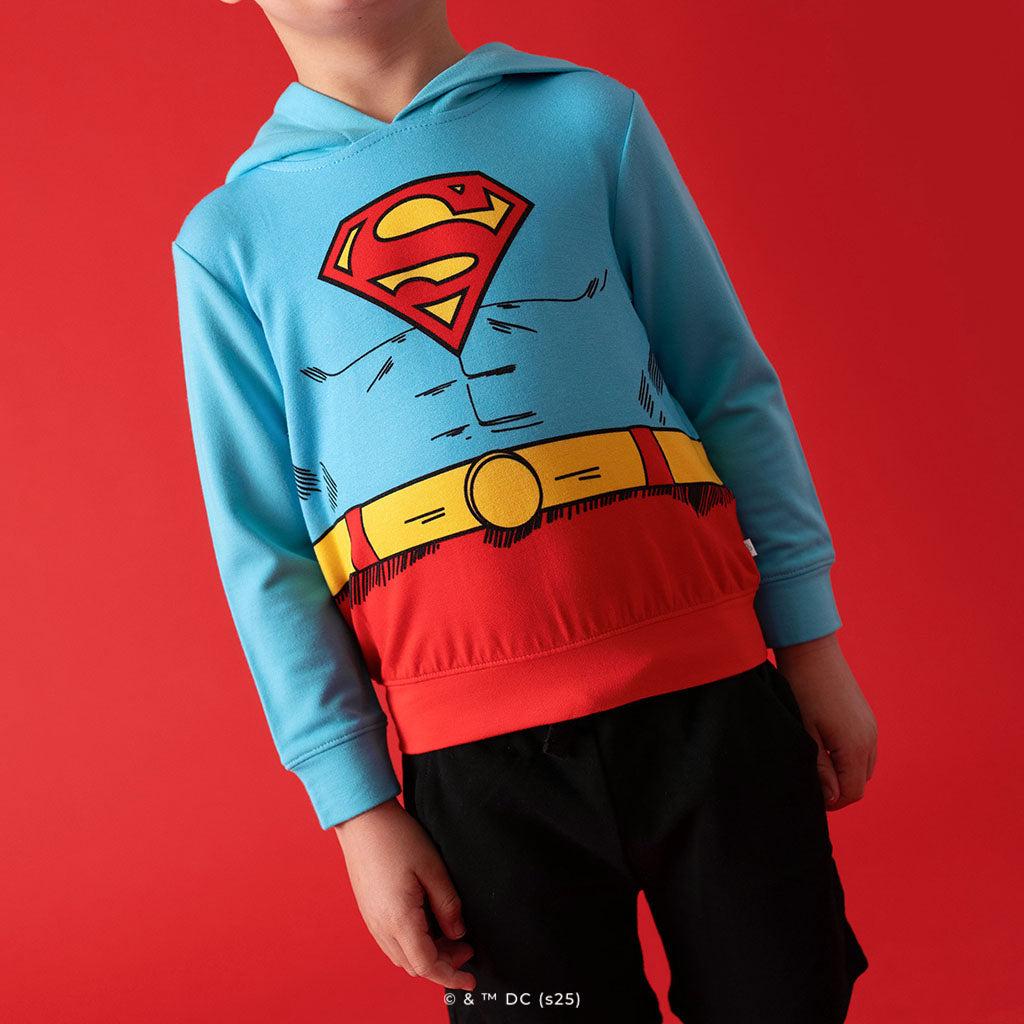 I Am Superman French Terry Pullover Hoodie